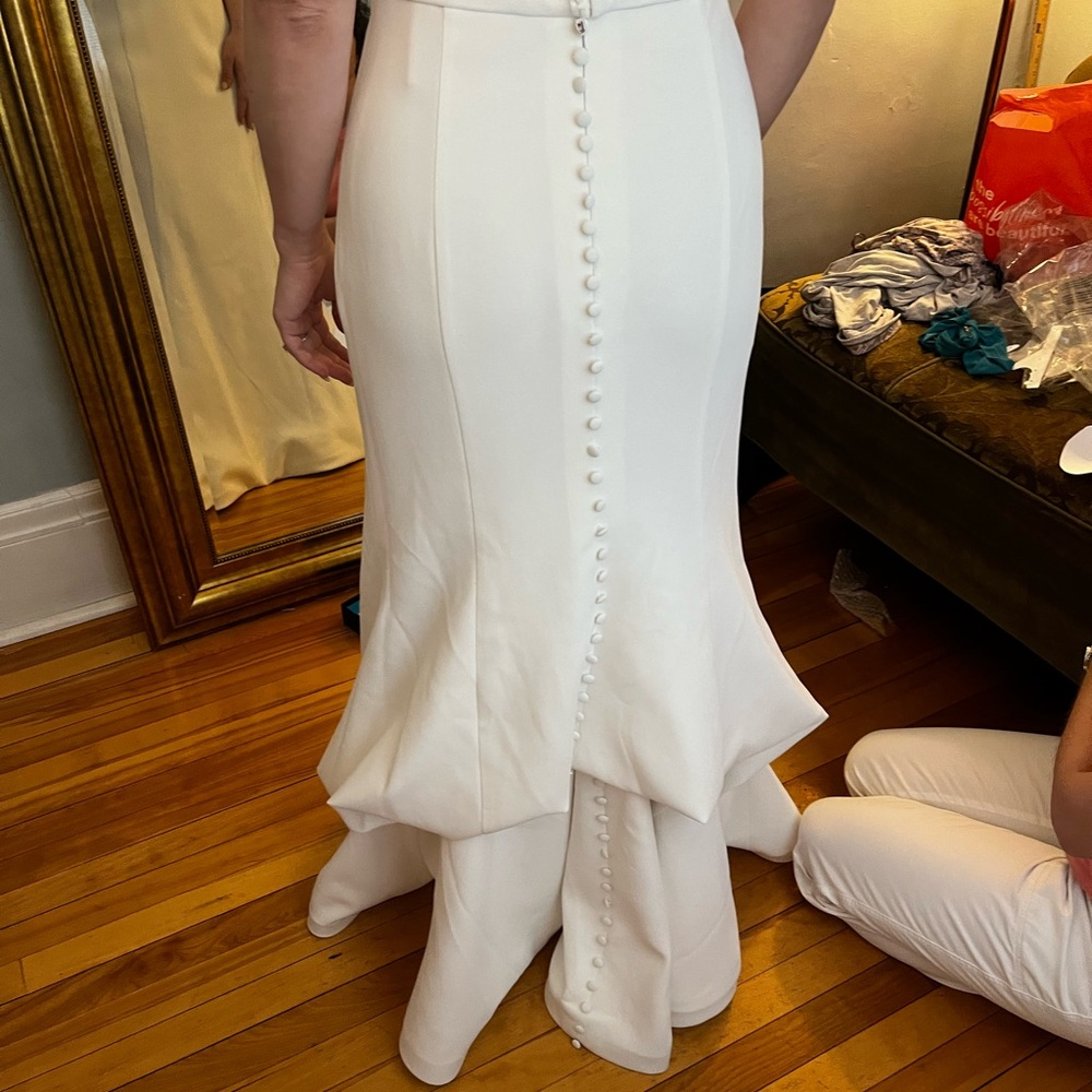 Wedding dress. Designer Robert Bullock. Size 6.